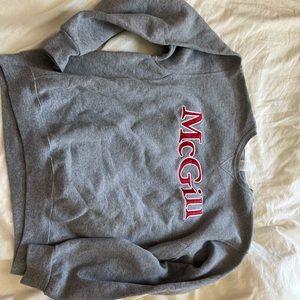 McGill Crewneck sweater/sweatshirt